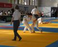 Bild: dob
Die jungen Teilnehmer der Judo-Meisterschaft kämpfen in Vohenstrauß um die begehrten Punkte.