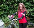 Bild: Gudrun Müller/exb
Gudrun Müller aus Tirschenreuth fährt regelmäßig mit dem Rad in die Arbeit.