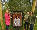 Bild: mma
Vier Bürgermeisterinnen trafen sich am Hahnbacher Spielplatz zum Erfahrungsaustausch.