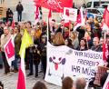 Bild: mib
Der Deutsche Gewerkschaftsbund Bayern (DGB) ruft zur Demonstration für eine gerechtere Krisenpolitik auf.