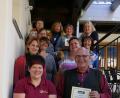 Bild: Gemeinde Bad Neualbenreuth/exb
Bad Neualbenreuth bleibt Fairtrade-Gemeinde. Die Verleihung des Titels für weitere zwei Jahre feierte die Steuerungsgruppe.