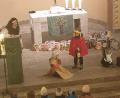 Bild: Kinderhaus Purzelbaum/exb
In der evangelischen Christuskirche gab es eine Martinsandacht für die Mädchen und Buben des Kinderhauses Purzelbaum.