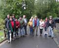 Bild: ak
Mitglieder des Schäferhundevereins machten sich mit Familienangehörigen auf den Weg zum Vereinsheim des Wandervereins am Waldsee.