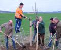 Bild: do
Hand in Hand arbeiten die Gemeinde und der Obst- und Gartenbauverein Speinshart schon seit vielen Jahren beim Thema Streuobstpflanzungen zusammen. Der Bayerische Streuobstpakt verleiht den Aktivitäten einen neuen Schub. Auch Privatpersonen erhalten Obstbäumchen.