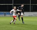 Archivbild: Hubert Ziegler
Nach elf Siegen in Folge mussten sich Jan Fischer (rechts) und seine Mitspieler von der DJK Gebenbach diesmal mit einem Punkt zufrieden geben. Beim ASV Cham spielte der Tabellenführer der Bayernliga Nord 0:0 unentschieden.