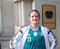Bild: Büro Tina Winklmann, MdB
Tina Winklmann im Trikot des FC Bundestag.