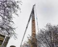 Bild: Sascha Fuchs/fph
Kräne wie diesen am Stadtpark gibt es in Marktredwitz aktuell eine Menge.