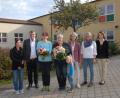 Bild: pop
An der Grundschule in Schmidmühlen wurden zwei Mitarbeiterinnen verabschiedet (von links): Daniela Kiesewetter, Peter Braun, Claudia Schiffmann, Elisabeth Bauer, Sabine Lubich, Silke Hackl und Stephanie Lautenschlager.