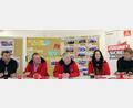 Bild: Wolfgang Steinbacher
Zufriedene Gesichter bei der IG Metall (von links): Christian Zwack (Luitpoldhütte), Udo Fechtner (IGM), Horst Ott (IGM), Sabrina Feige (IGM) und Martin Heiß (Grammer).