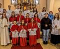 Bild: R. Kreuzer
Sieben neue Ministranten gehören jetzt zur Schar der Ministranten in der St. Marien-Kirche in Rothenstadt.