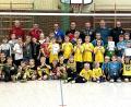 Bild: ATSV Tirschenreuth/exb
29 Mannschaften traten beim ATSV-Hallenturnier in den Altersklassen G-, F-, E- und D-Jugend gegeneinander an.