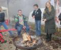 Bild: ads
Die Feuerstellen beim Jubelfest der Pfadfinderschaft St. Georg anlässlich ihres 90-jährigen Bestehens auf dem Mariahilfberg wurden zur begehrten Wärmequelle für alle Teilnehmer.