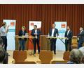 Bild: Claudia Foitzik/exb
Die SPD hat zur Diskussion geladen (von links): Hardy Barth, Annette Karl, Johannes Foitzik, Stefan Rödl, Stefan Trummer und Uwe Bergmann.