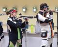 Bild: rwo
Michael Buchbinder hätte gegen Katharina Hafner von Gemütlichkeit Mertingen die Partie entscheiden können, am Ende verlor er seine Partie um einen Ring mit 391:392 Ringen.