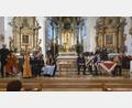 Bild: mas
Das stimmungsvolle Konzert in der Wallfahrtskirche St. Felix endet mit großem Applaus für alle Mitmachenden.