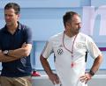 Bild: Federico Gambarini
Oliver Bierhoff (links) ist als DFB-Sportdirektor von Bord gegangen. Bundestrainer Hansi Flick hat damit seinen engsten Vertrauten im Umfeld der Nationalmannschaft verloren.