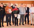 Bild: wku
Ehrungen beim Bergknappenverein Königstein (von links): Birgit Stollner, Hans Koch, Manfred Stollner, Hildegard Bär, Erwin Graf, Landrat Richard Reisinger und Bürgermeister Jörk Kaduk