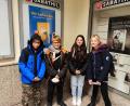 Bild: Mittelschule Waldsassen/exb
Die Vertreter der Mittelschule Waldsassen beim "Campus N Camp" in Nürnberg, von links Jan Pilsak, Fabian Dietz, Layla Negelein und Lena Bernt.