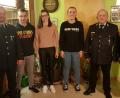 Bild: gi
Die Feuerwehr Ödpielmannsberg mit Vorsitzenden Hermann Ach und Kreisbrandinspektor Martin Weig (von rechts) sowie Kommandant Karl Eckl (links) freuten sich über die jungen Nachwuchskräfte.