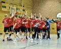 Archivbild: Hubert Ziegler
Aufmunterndes Abklatschen der Sulzbacher vor dem Spiel. Zu Gast ist der favorisierte HBC Nürnberg.