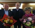 Bild: mma
Georg Götz, Bürgermeister Bernhard Lindner und Hildegard Gallitzendörfer freuen sich über Geleistetes.