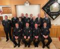 Bild: Norbert Friedl/exb
Bei der Feuerwehr Oberköblitz wurden eine ganze Reihe von Mitgliedern geehrt: (sitzend von links) Gerhard Lang, Karl Kraus, Albert Schweiger, Emmeram Hölzl
sowie (stehend, von links) zweiter Kommandant Peter Bodensteiner, Kreisbrandrat Christian Demleitner, Sabine Franke, Kreisbrandinspektor Helmut Schatz, Kai Jäger, Bürgermeister Konrad Kiener, Jürgen Fiedler, stellvertretender Landrat Richard Tischler und Kommandant Thomas Schwarz