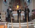 Bild: pi
Beim Adventssingen stimmen unter anderem die Pleysteiner Alphornbläser auf das "Fest des Jahres" ein.