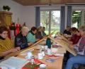 Bild: gi
Die Veeh-Harfen-Gruppe des Frauenbundes begleitet die Adventsfeier der Senioren.