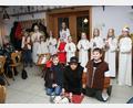 Bild: roh
Mit einem Krippenspiel erfreuten Schulkinder bei der Adventfeier der Seniorenvereinigung Friedenfels.