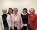 Bild: ads
Der Vorstand des SkF mit (von links): Eveline Fritsche, Doris Müller, Waltraud Frieser, Simone Hoppe und Marianne Gutwein (von links).