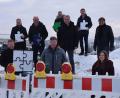 Bild: bö
Die Erschließung des Gewerbegebietes Theuern II liegt gut im Rennen. Davon überzeugten sich die Bürgermeister der Mitgliedsgemeinden des Wirtschaftsraums Amberg. Vorne von links Alwin Märkl, Karl Heinz Brandelik (Wifam), Angela Seidl (Wirtschaftsförderin Landkreis Amberg-Sulzbach). Hintere Reihe (von links) Erich Meidinger, Roland Strehl, Michael Cerny, Hermann Böhm, Albert Geitner und Werner Pettinger (Wifam).