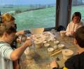 Bild: Irene Fritz/exb
Kunst an Mittelschulen: Auftakt zum Jahresprojekt "pARTnerinnen".