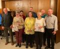 Bild: Wolfgang Graser/exb
Von links: Trainer Erwin Rodler, Marianne Wittmann, Roswita Kraus, Trainer Max Pfleger, Trainerin Birgit Weinhold, Hildegard Elstner, Trainer Reinhard Kirschner und Wolfgang Graser.