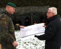 Bild: Bundeswehr/exb
Spendenübergabe an Keller
