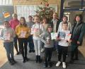Bild: Alexander Frey/exb
Die Klassensieger der Realschule erhielten einen Buchpreis und eine Urkunde.