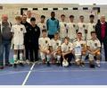 Bild:  Silvio Simon/exb
Der Futsal-Kreismeister der U17-Junioren heißt FC Amberg mit (von links) Kreisjugendleiter Klaus Meier, Trainer Stefan Seemann und Turnierleiter Karl-Heinz Luber.
