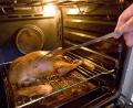 Archivbild: Peter Steffen/dpa
Die Gans ist das traditionelle Weihnachtsessen. Hoffentlich bleibt da in der Küche der Strom nicht aus. Das Bayernwerk jedenfalls ist auf den hohen Verbrauch, besonders am ersten Feiertag, vorbereitet.