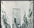 Bild: Archiv Josef Wiche/exb
Das Bild aus dem Archiv von Heimatforscher Josef Wiche zeigt eine Fotografie des Ochsenkopfturms um das Jahr 1910.