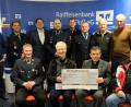 Bild: le
Insgesamt 5900 schüttet die Raiffeisenbank Floß/Flossenbürg an Kirchen beider Konfessionen, Feuerwehren, Sport- und Heimatvereine aus.