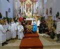 Bild: bk
"Gut habt ihr die Weihnachtsbotschaft rüber gebracht" lobte Pfarrer Varghese Puthenchira die 18 kleinen Akteure in der katholischen Kirche.