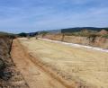 Archivbild: wro
Das interkommunale Gewerbegebiet bei Wiesau wird von vielen Gemeinden als zukunftsweisend gesehen. Das Bild zeigt die Baustelle im Juni 2022.
