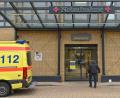 Bild: Patrick Pleul/dpa
Der Eingang zur Notaufnahme einer Klinik in Brandenburg.