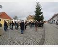 Bild: adj
An elf Standorten der Gemeinde fand heuer das traditionelle Christkindlanblasen der Jugendblaskapelle statt.
