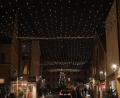 Archivbild: Wolfgang Steinbacher
Zappenduster war es am Mittwoch mit Einbruch der Dunkelheit in Amberg. Weder die Straßenlaternen noch die Weihnachtsbeleuchtung, die sonst leuchten (Bild), schalteten sich an.