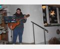 Bild: wro
Gastgeber beim "Lebendigen Adventskalender" in Falkenberg waren auch die Eheleute Carolin (Bild) und Wolfgang Lindner.
