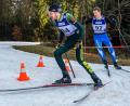 Bild: chl
Jakob Lauerer (links) gewann das Silvester- Heimrennen am Rotbühl vor Stefan Falk (rechts).