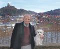 Archivbild: nm
Pfarrer Herbert Sörgel mit seinem treuen Begleiter "Shorty".