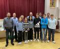 Bild: aub
Verbunden mit den Glückwünschen von 2. Bürgermeisterin Irene Ehemann, erhielten die jungen Teilnehmer am Wissenstest ihre Plaketten aus den Händen von KBI Helmut Schatz, KBM Andreas Ringlstetter, Jugendwart Daniel Irlbacher und den Kommandanten Ulrich Seegerer und Johann Dobler.