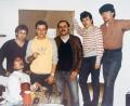 Bild: R. Kreuzer
Über den Auftritt der Spider Murphy Gang freute sich Lothar Höher (Mitte) 1983 besonders. Die Münchener spielten im Jahr drauf noch einmal in Weiden.