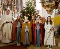 Bild: gi
Diese Sternsinger sind stellvertretend für die acht Gruppen an Neujahr ausgesandt worden.